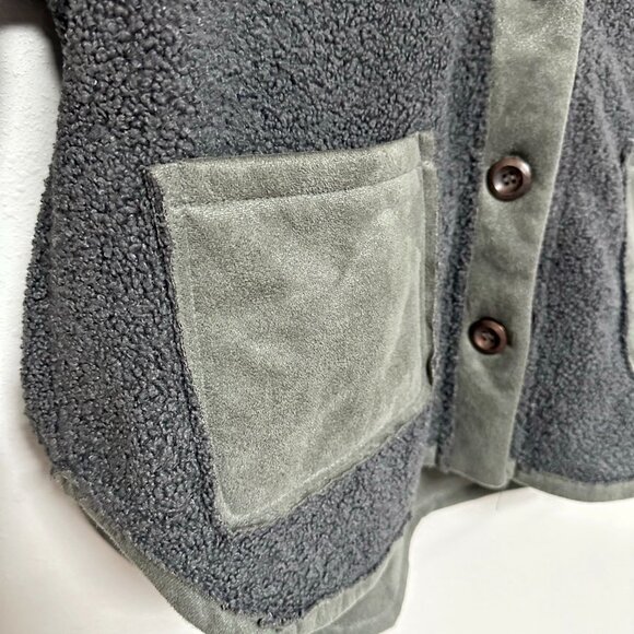 Listicle Mixed Media Jacket - Picture 5 of 12